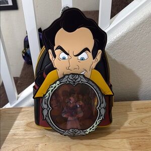 Gaston/Beauty and the Beast Backpack with Mirror Design